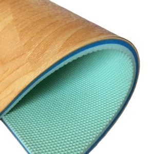 Modern Design Indoor Outdoor Roll SPC Flooring 4.5mm Thick Wood Design Vinyl Sheet Waterproof PVC Glue Foam Gyms