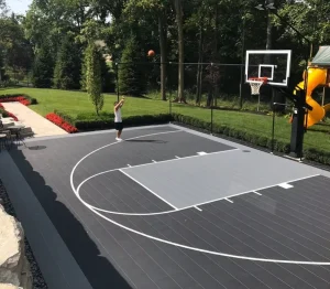 Modern Design Outdoor Tennis Badminton Basketball Court Flooring Tiles PP Interlocking Modular PP Tiles