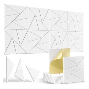 Modern Design Self Adhesive Acoustic Wood Panels with Unique Patterns Square Soundproof Foam