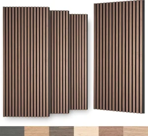 Modern Design Wooden Polyester Acoustic Wall Panels for Hall Bedroom Sound Insulation Panel