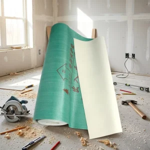 Modern Double-Layer Dustproof Home Decoration Flooring Accessory Easy Installation Plastic Floor Protection Mat