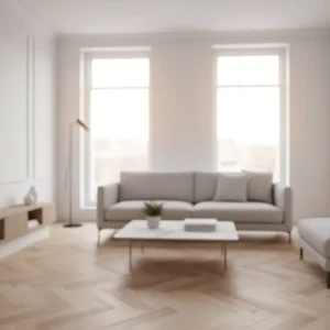 Modern Eco Friendly Eco Friendly Home Wood Parquet Flooring Low Gloss Smooth Oak Walnut Elm Engineered Villas Warehouses