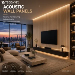 Modern Fiber Felt Acoustic Boards Decorative Sound Absorbing Panels for Workspace Interior Wall Decoration