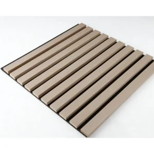 Modern Flexible Acoustic Wall Panels Interior Decorative Wood Slat Panels Slat Sound-absorbing Panels
