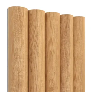 Modern Flexible Tambour Panels Acoustic Wood Slat Wall Panels for Noise Reduction