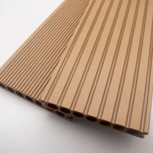 Modern Groove Anti-Slip Waterproof Outdoor Composite Decking for Kitchen Garden Bathroom Living Room