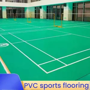 Modern Gym Shock Absorption Anti Slip Eco Friendly Durable Flame Retardant PVC Indoor Table Waterproof Easy Install