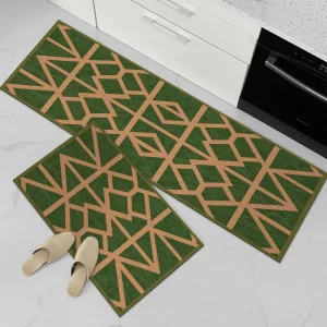 Modern High Density Diatom Mud Foam Kitchen Floor Mat Instant Dry Super Absorbent Eco-Friendly Anti-Slip Rubber Backing for Home