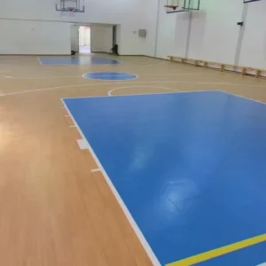 Modern Indoor PVC Virgin Material Sport Vinyl Flooring for Basketball Courts
