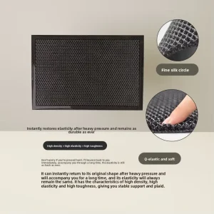 Modern Minimalist Doormat Elastic-fiber Entryway Mat Villa-style Dirt-trapping Durable Stain-resistant