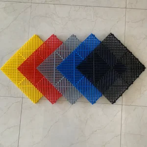 Modern Modular Interlocking PP Garage Floor Tiles for Indoor/Outdoor Car Wash and Sports Venues