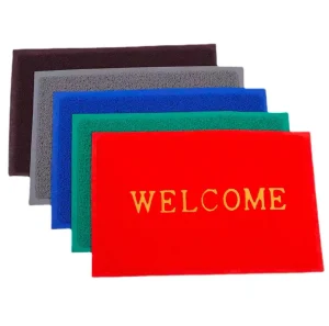 Modern Non-Slip PVC Door Mats Durable Waterproof Runner Rug Easy Clean Carpet for Home Entrance Hotel Washable Living Room