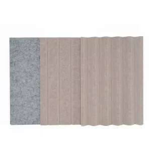 Modern Non toxic Polyester Fiber Acoustic Panel 100% Recyclable Material Fireproof Highly Effective Sound Absorption Decorative