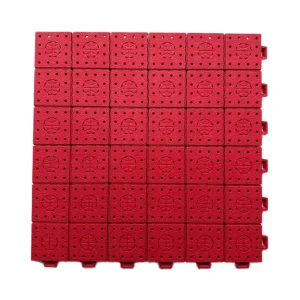 Modern Outdoor Basketball Court Tile Wear and Anti-Slip Resistant PP Material 3D Model Design Solution
