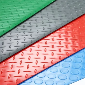 Modern Outdoor PVC Sport Dalle De Sol Vinyl Flooring Slab Tiles for Garage Detailing Modern Style Outdoor Vinyl Flooring