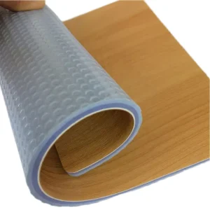 Modern PVC Vinyl Flooring Fashionable Floor Tile for Indoor Gym Badminton Court Easy Glue Installation Sheet Type Sports Venues