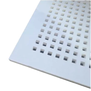 Modern Perforated Soundproof Ceiling Panels Acoustic Absorption Gypsum Board OEM Brand Fireproof NRC0.65 0.85