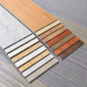 Modern Piso En Vinil Polymer Core Vinyl Flooring Anti Scratch Click SPC Unilock Flooring Vinyl Plank Floor