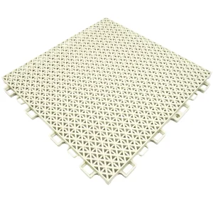 Portable Interlocking Anti-Slip Plastic Sports Flooring Mat for Outdoor Basketball Handball Futsal