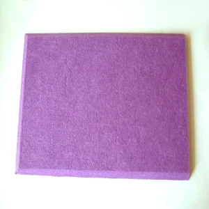 Modern Sound Absorbing Polyester Fiber Acoustic Panels High NRC 0.95 Flame Retardant Eco-Friendly for Hotel Hospital Studio Use