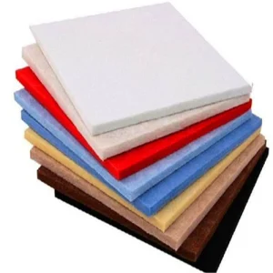 Modern Standard Acoustic Panels Sound Absorbing Fireproof Eco-Friendly Decorative Board 100% Polyester Fiber School