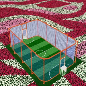 Modern Style Customized Futsal Boundary free Football Court Three a side Five a side Football Soccer Cage