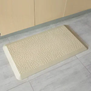 Modern Thick PU Carpet Mat, Anti-Slip, Anti-Fatigue, Oil-Proof, for Bedroom, Living Room, Kitchen, and Bathroom