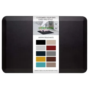 Modern Washable Anti-Fatigue Anti-Skid Soft Cushioned Extra-Large Kitchen Floor Mat