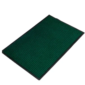 Modern Washable Cushioned Striped Indoor Anti-Slip Floor Mat with Polyester+PVC Material for Home & Hotel Use