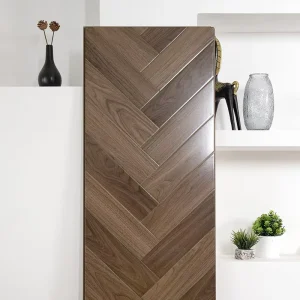 Modern Water Resistant Herringbon Wooden Laminate Flooring AC4 AC5 12mm 8mm HDF High Glossy Kitchen Bedroom Villa