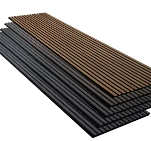 Modern Waterproof MDF Acoustic Wall Panel for Hotel Use Customized Size & Color Soundproofing & Pet Friendly