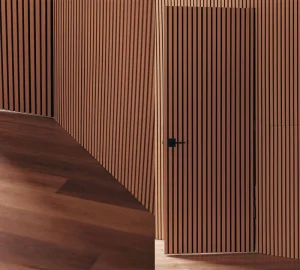 Modern Wide Slat Acoustic Panel, Eco-Friendly, Waterproof & Fireproof, Complete Acoustic Solutions for Hotels