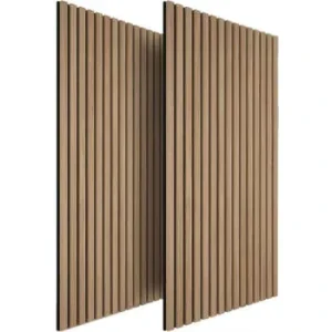 Modern Wooden Acoustic Panels Eco Friendly NRC 1.0 for Hotel Cinema Office Factory Price