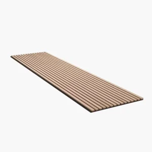 Modern Wooden Slat Acoustic Panels Soundproof for Household Home Office Hotel Bedroom Living Room Cinema Decoration