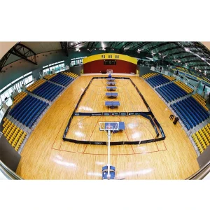 Modular Basketball Flooring Interlocking Portable Prefabricated Wood Sports Floor Multi Purpose Court System