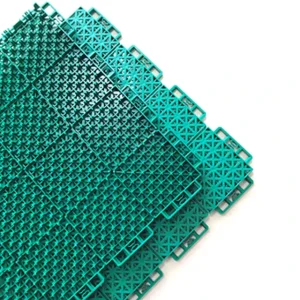 Modular Interlocking Cushion Eco-Friendly Waterproof PP Anti-Slip Garage Tiles Snap Together
