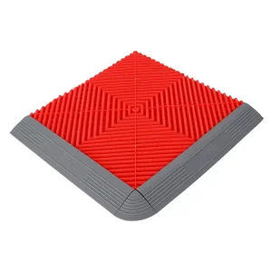 Modular Interlocking Plastic Floor Tiles for Car Wash Garage Indoor Use Waterproof Anti-Slip
