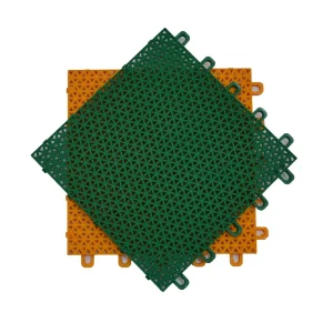 Modular Interlocking Rubber and PP Sports Flooring System for Backyard Basketball Courts Gyms and Badminton Floors