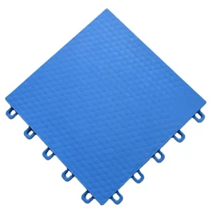 Modular Interlocking Sports Floor Tiles for Basketball and Pickleball Courts