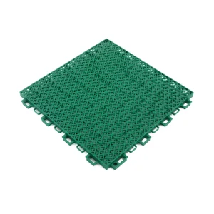 Modular Interlocking Tiles for Backyard and Driveway, Easy to Install, Durable All-Weather Sports Surface