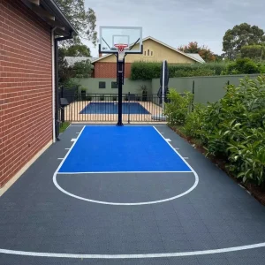 Modular Outdoor Sports Flooring for Football Basketball and Tennis Courts Interlocking PP Tiles