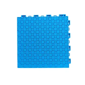 Modular PP Interlock Roller Skating Sports Field Floor Outdoor Inline Plastic Hockey Tile Court Sports Flooring