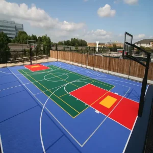 Modular PP Interlock Tiles Outdoor Basketball Tennis Badminton Sport Court Flooring Tiles