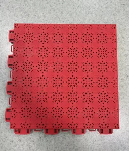Modular PP Suspended Interlocking Outdoor Basketball Court Plastic Floor Tiles