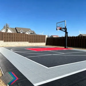 Modular Sports Court PP Material Interlock Flooring Tiles for Basketball Soccer Volleyball Courts
