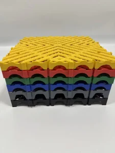 Modular WPC Grating Panel Eco-Friendly Anti-Slip Waterproof Interlocking Design for Gyms Garages Parking and Commercial Projects