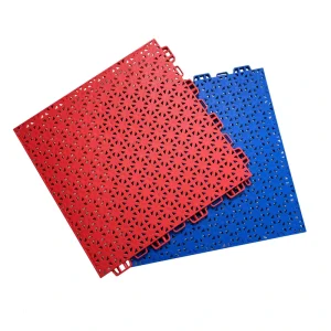 Movable Interlocking Plastic Sport Tiles Modular Inline Pickleball Sports Court Floor Tiles Eco Friendly