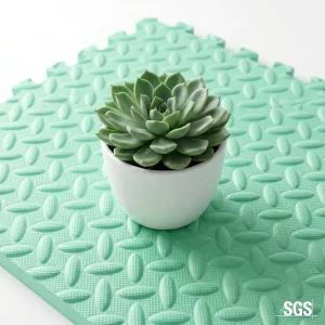 Multi-Colored EVA Foam Interlocking Floor Tiles Non-Toxic Play Mat for Toddlers, Babies, and Kids