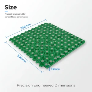 Multi-Court Pickleball PP Interlocking Sports Flooring Tiles for Tennis Court Conversions Gyms and Recreation Facilities