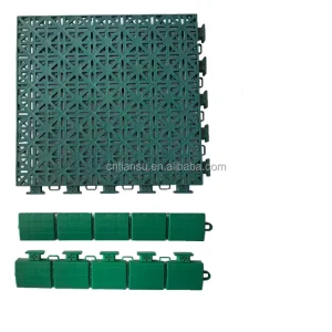 Multi Function Outdoor Suspended Basketball Court Floor Rubber Mat Pp Plastic Tile Sports Flooring